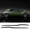 2 ks Boční proužkové samolepky na karoserii auta Závodní proužky Vinylové obtisky Pro Dodge Challenger SRT Hellcat SXT GT Auto Dekorace Příslušenství