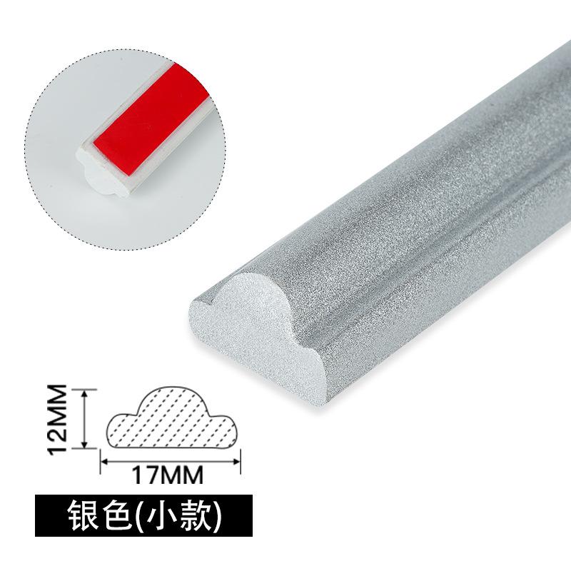 3M 3D Self-adhesive Decorative Strip PVC TV Background Wall Ceiling Molding Gypsum Line Border Shape Soft Line DIY Home Decor