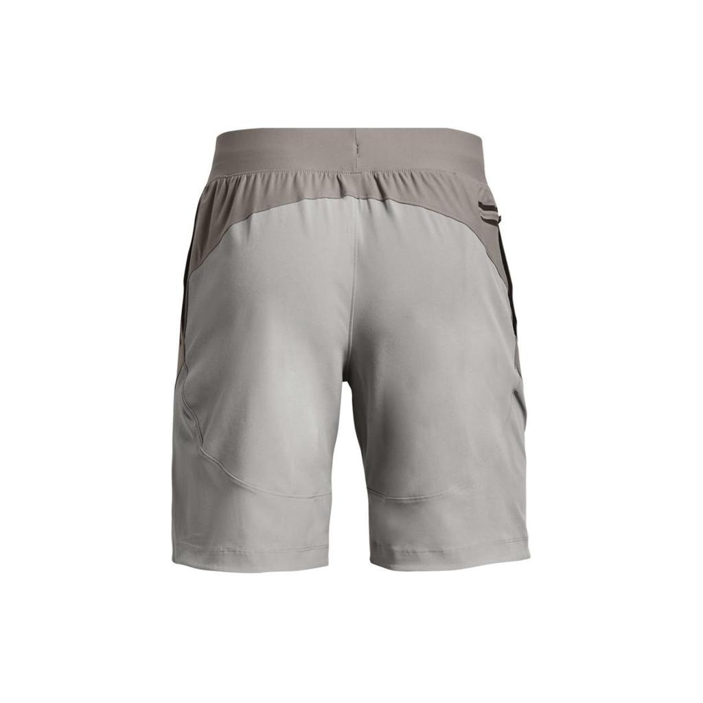 Under Armour Unstoppable Hybrid Color Block Mid-Rise Slim Fit Sports Shorts Men shorts Light-Gray 1373780-294