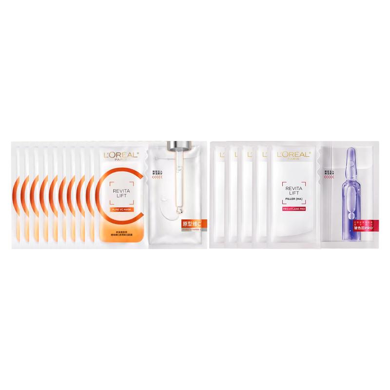 Loreal Paris Moisturizing, Moisturizing and Hydrating 5 tablets + tablets Bosein Ampoule VC Mask - Bosein Ampoule Mask 5 pieces VC Mask 10 pieces