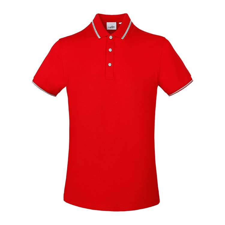 YHHC 98168  230G long-staple cotton pull frame lapel POLO shirt