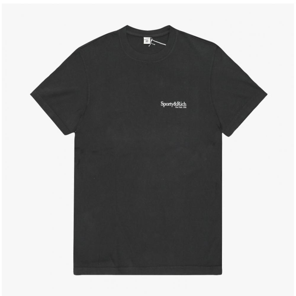 SporTy   Rich Unisex T shirT Faded Black Hwcny To043622016ba02