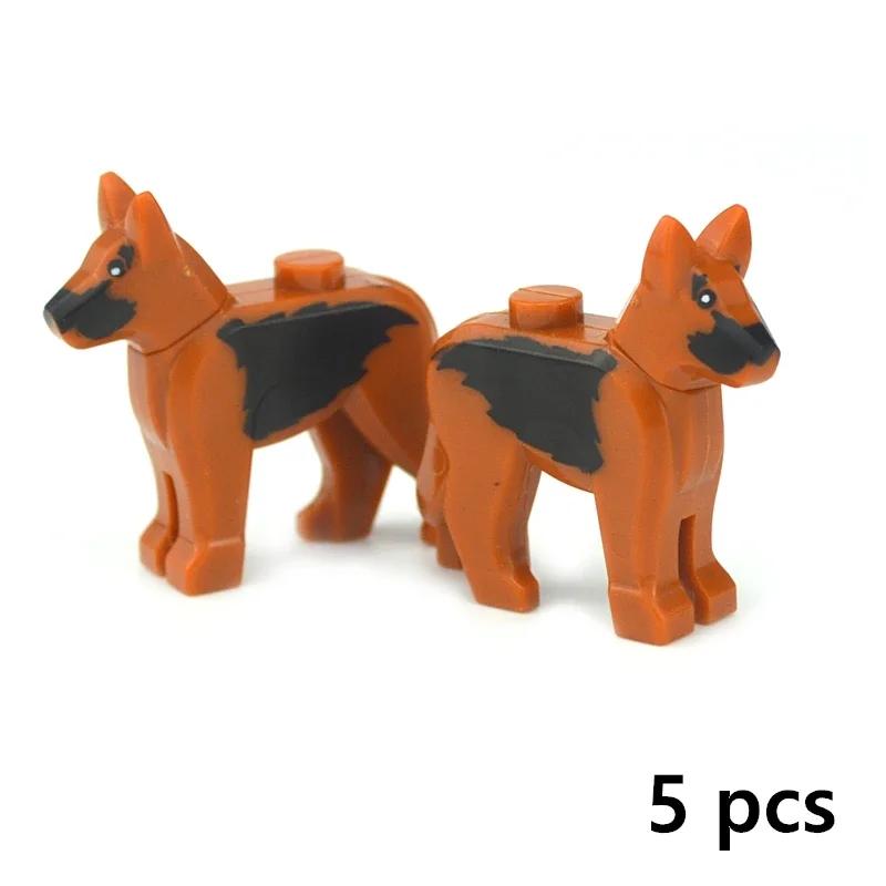 DIY Creative Model Cute Animal MOC Building Blocks Brick Little Pet Zoo Dog Duck Tortoise Penguin Cat Pig Bird Rabbit Toys