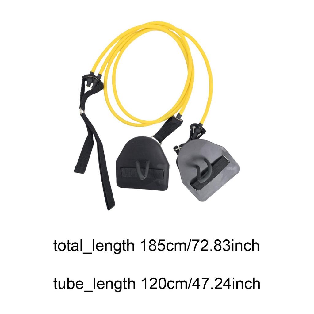 Arm Strength Training for Swimmers with Swim Paddles – Resistance Bands Men And Women