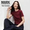 Mark Fairwhale Women's Round Neck Short Sleeve T-Shirt