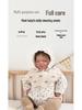 Korean 6-Layer Cotton Gauze Petal Bib: 360° Anti-Spit-Up Newborn Drool Towel.