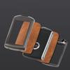Blh2 Coque de protection en alliage de zinc pour clé de voiture Support Porte-clés Pour Volvo S60 S90 XC40 XC60 XC90 V90 Polestar 1 Polestar 2 Porte-clés Accessoire de voiture