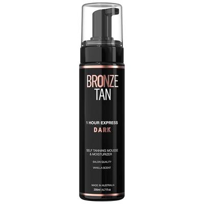 Bronze Tanning Selbstbräuner Mousse Dunkel 6,7 oz) Haut / Künstlich ( 200ml