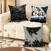 Cushion Cover Silky Short Plush Home Sofa Cushion Cover - Invisible Zipper Home Decoration Six Feet Under TV Series
