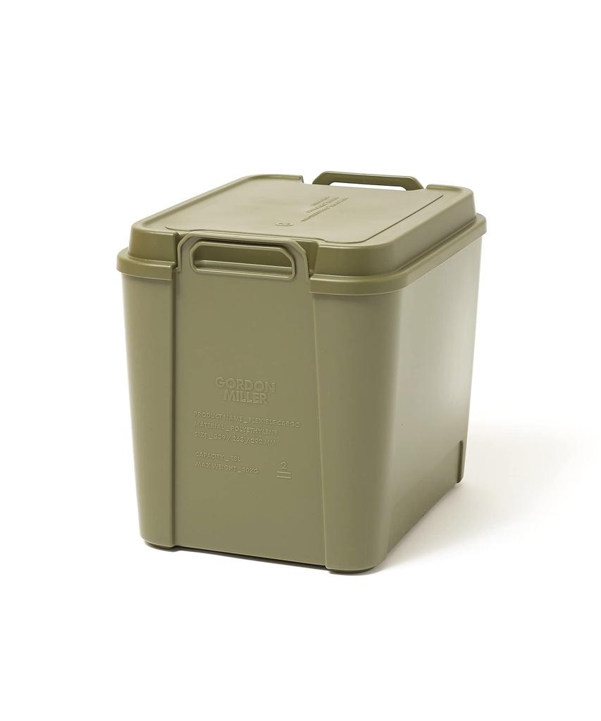 GORDON MILLER Car 18L Flexible Cargo Storage Box Organizer Olive Drab 1676214