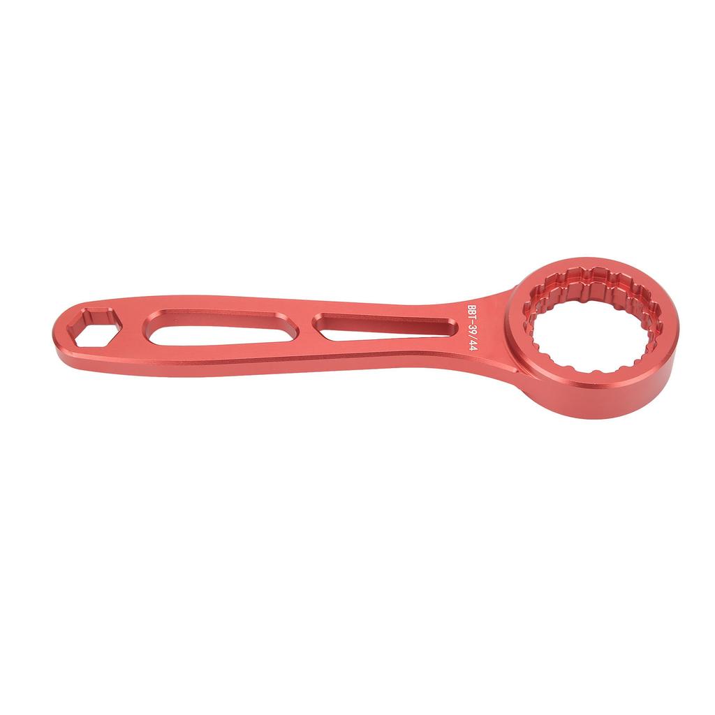 Fahrrad Tretlager Schlüssel Aluminiumlegierung Universal Hohl Fahrrad Tretlager Schraubenschlüssel für Reparatur Rot