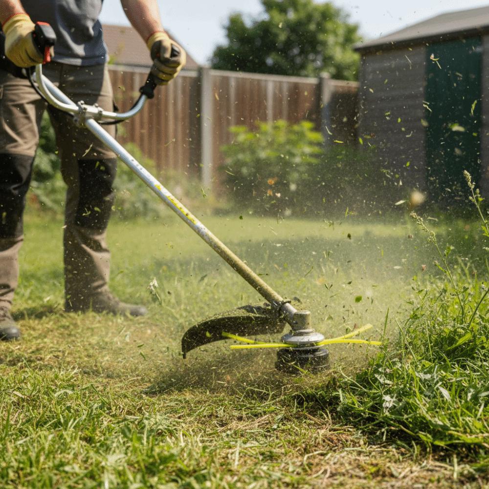 Four Trimmer Lines Universal Trimmer Head Replacement Tool Part Grass Trimmer Head Gardening Work