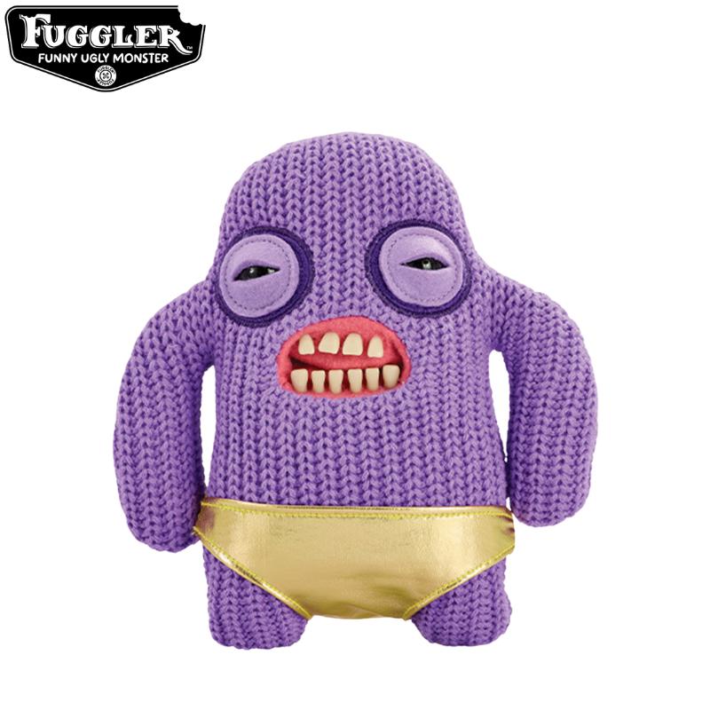 Originální Fuggler Monstrum s ošklivými zuby Plyšové hračky Vtipný Fugguler Širokooké monstrum Šílený králík Humph Vyplněné plyšové panenky Dárky