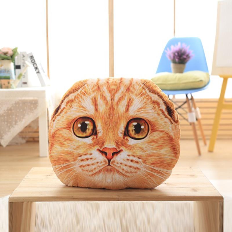 

Подушка из хрустального бархата, Подушка для дивана, Съемная моющаяся подушка, Подушка в виде милого котенка из мультфильма, Плюшевая бархатная подушка, Украшение для дивана 40*40cm