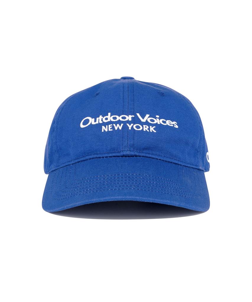 Ausdoeoboiseu Classic Logo Ny Cotton Cap (Blue)