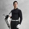 Fila Golf Series Fashion Simple Personality Classic Sports Leisure Versatile Comfortable Quality Knitted Long Sleeve Polo Shirt Men Tops A11M615217FBK