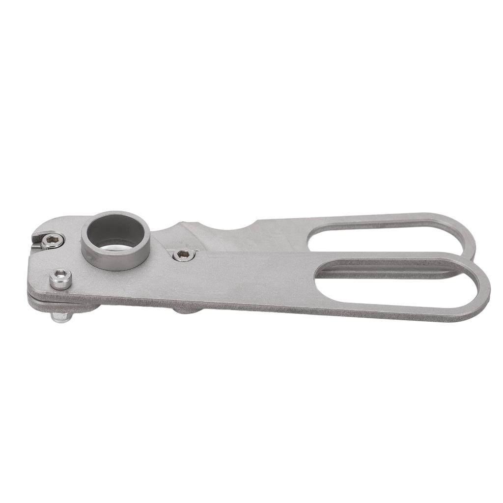 Utensile per Escissione Punte Stecca da Biliardo Taglierino Acciaio Inossidabile Strumento per Tagliare e Riparare Punte Stecca da Biliardo