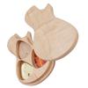 Guitar Pick Box Maple Solid Wood 3 Picks Guitarist Gifts Musical Instrument Accessories