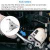 Universal Oil Filter Wrench Adjustable, from 2-1/2 inch to 4.5 inch 3 Jaw Oil Filter Removal Tool Set, 2 Way Oil Filter Wrench