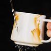 YIHUTEA Ceramic Tea Cup with Lid