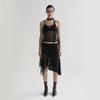 Badblood Sexy Lace Camisole Women's American Sexy Patchwork Niche Style Perspective Summer Inner Wear Blouse Tide