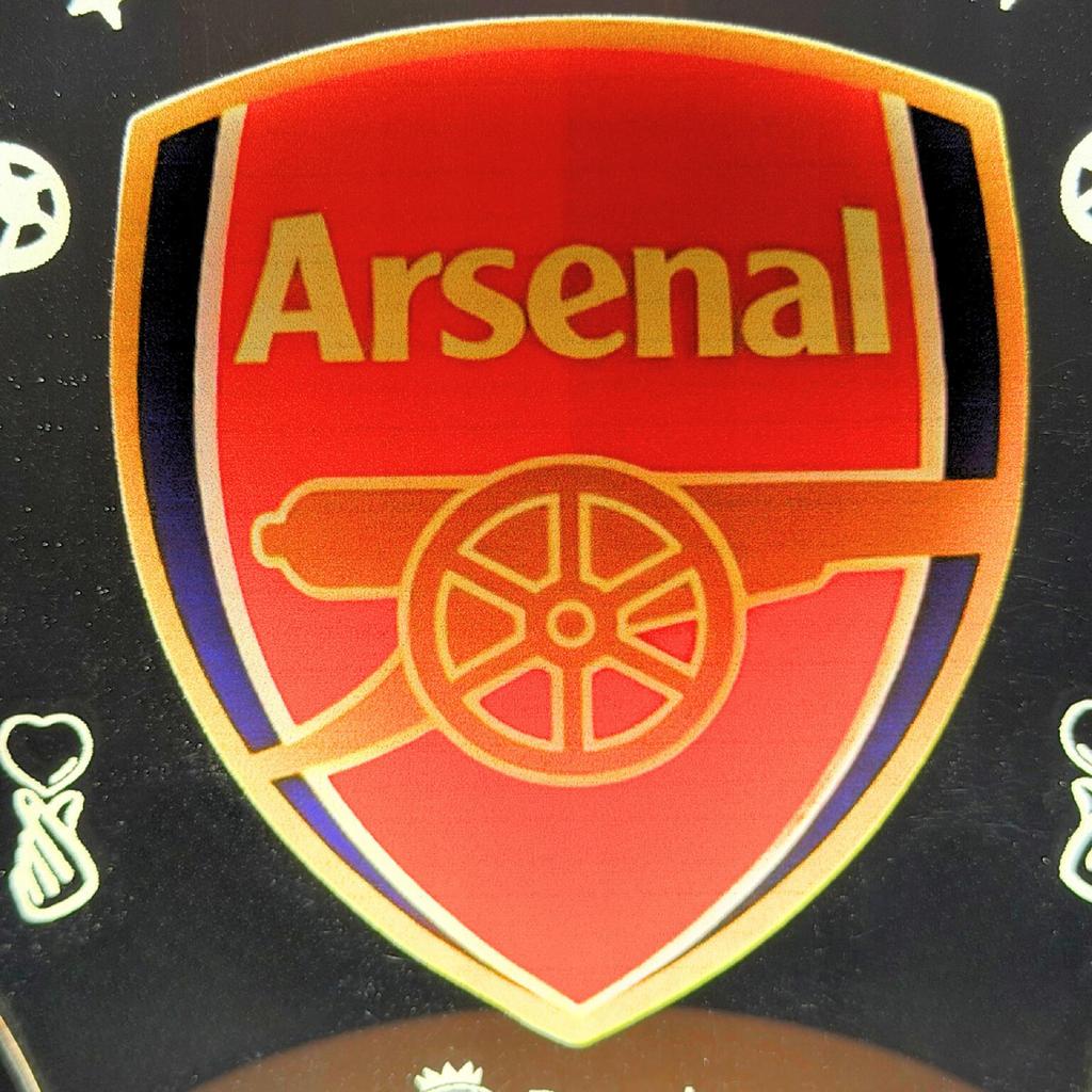 Arsenal Football Desk Night Light 3D Led For Kids Christmas Gift