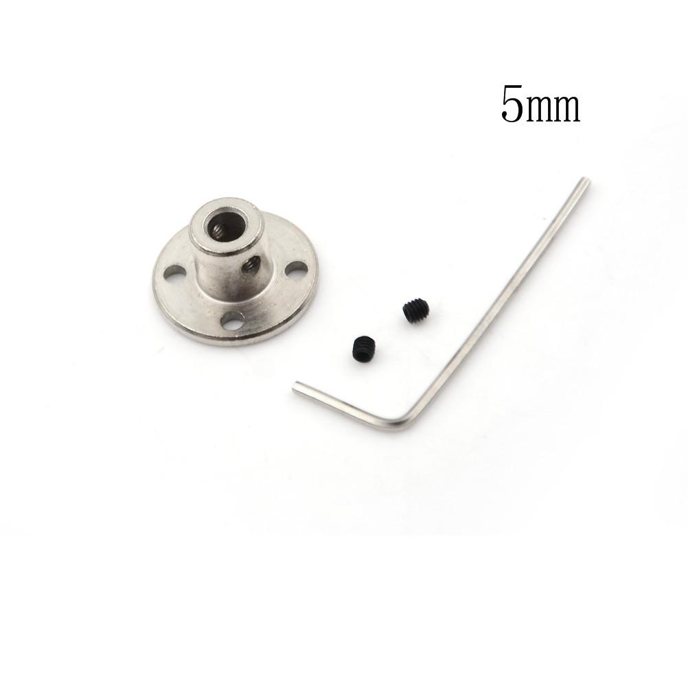 3/4/5/6/7/8/10mm Rigid Flange Coupling Motor Guide Shaft Coupler Motor Connecto