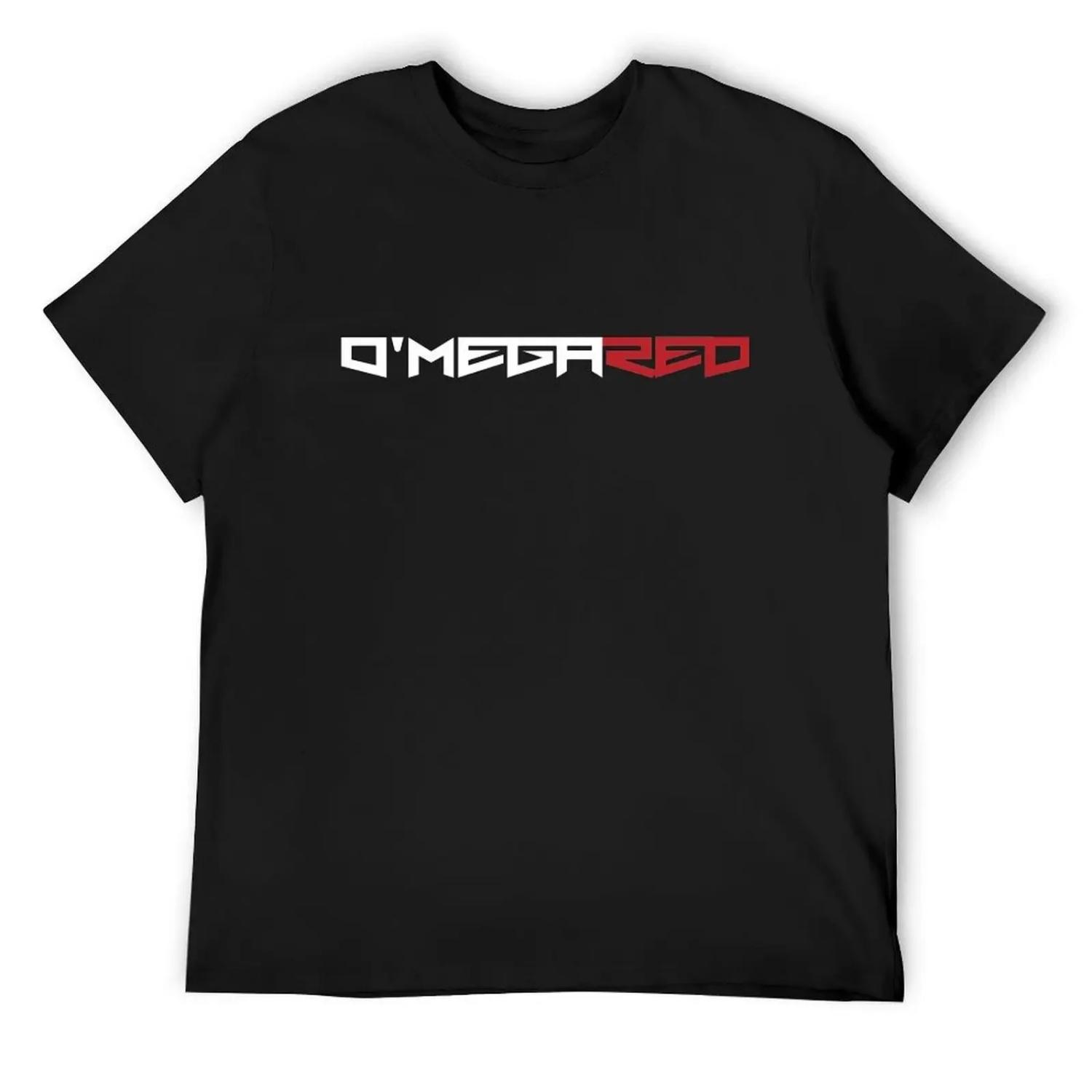 

O Mega Red 2 - Rock Star Logo T-Shirt clothes valentines boutique clothes quick-drying fitted t shirts for men XXXXXL чорний