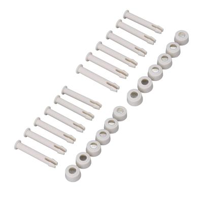 Paquete de 12 Soportes Kit de Accesorios para Piscina Clavija de Unión Tornillo Pasador PVC Pasador de Unión Práctico para INTEX 28270 28272