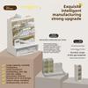 Large Capacity Pencil Holder Desktop Stationery Storage Box Divided Drawer Stationery Organizer for Students Office Storage Rack