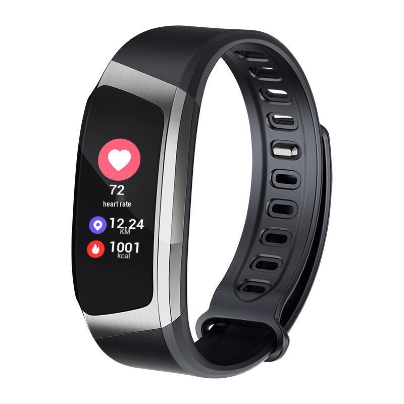 E18 Smart Waterproof Sports Bracelet: Heart Rate, Pedometer & Blood Pressure Monitor for Adults & Children.