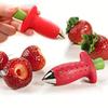 1pc Strawberry Cherry Huller - Corers with Stainless Steel Blade for Efficient Core Removal, Kitchen Gadgets and Stuff for Easy Food Preparation