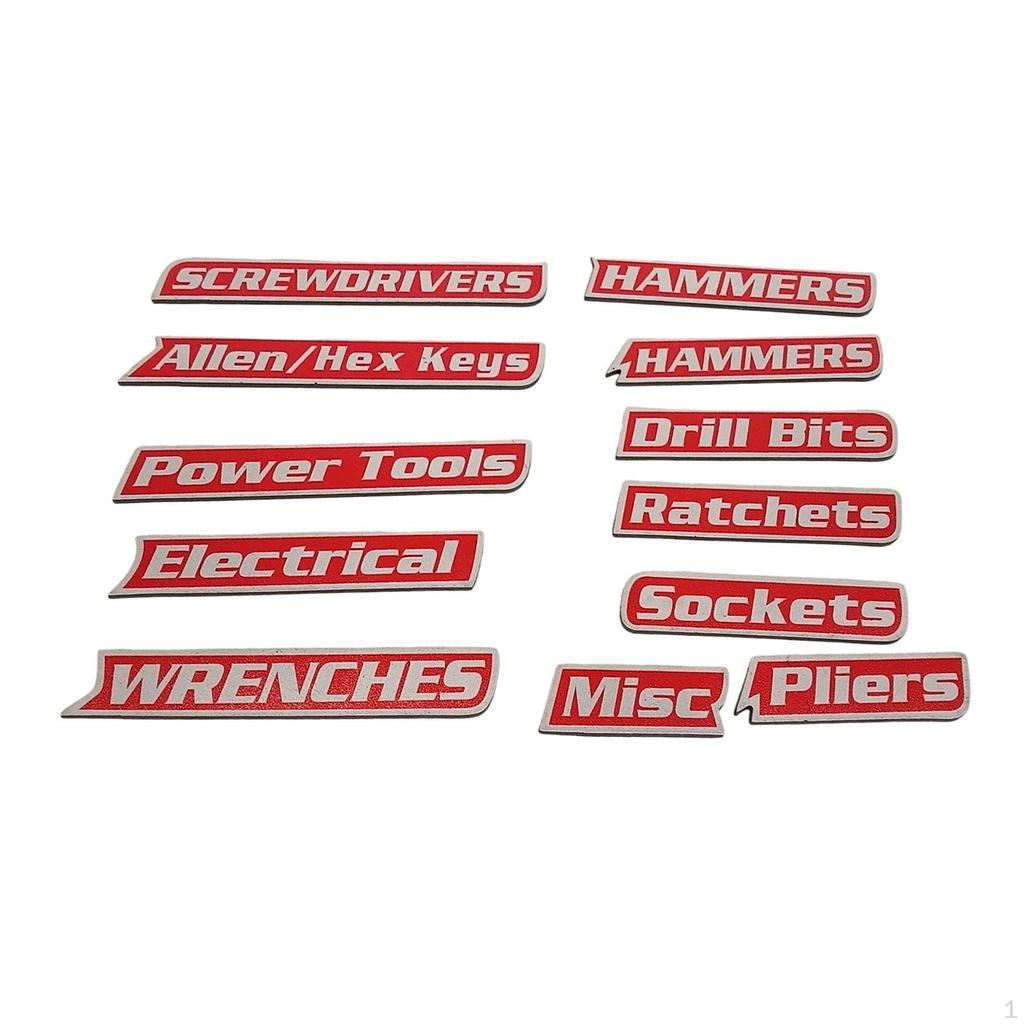 Labels, Tags, Quickly Reusable Metal Drawer Multipurpose for Cabinet Carts And Garage