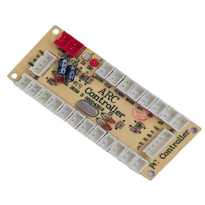 DIY Null Verzögerung Arcade USB Encoder PC zu Joystick Arcade Rocker Leiterplatte Bedienfeldmodul für MAME Gaming Arcade Spiel
