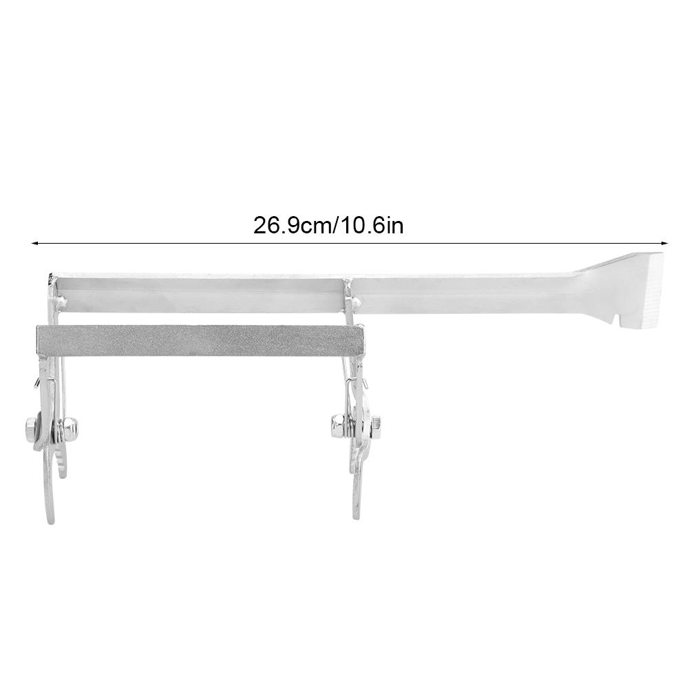 Stainless Steel Bee Frame Clip Clamp with Scraper Beehive Equipment Beekeeping Tool Accessories