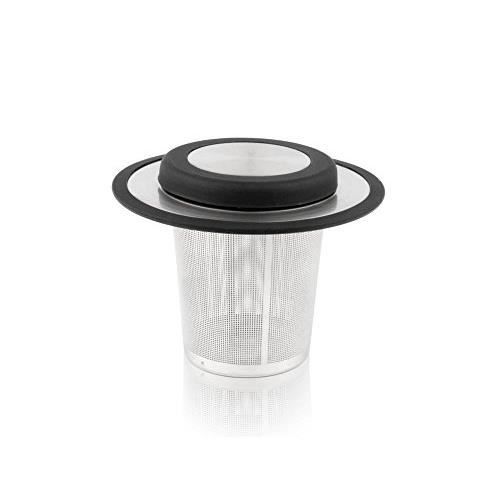 Filtre À Thé - BREDEMEIJER - 1491 - Acier Inoxydable - Noir - Compatible Lave-vaisselle