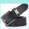 Mens Vintage Leather Belt With Buckle For Business And Casual Wear