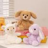 Cute Sweet Little Animal Series Sitting Posture Bear Rabbit Penguin Puppy Plush Toy Doll Children's Pillow