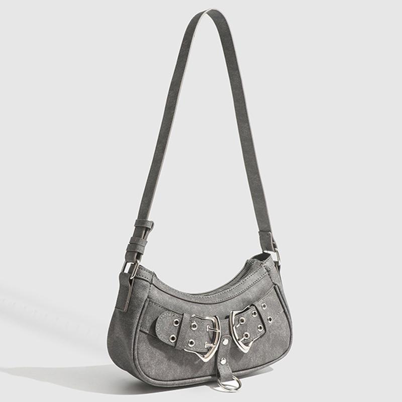 Amerikansk Stil Kvinner Nisjedesign Underarms Crossbody-veske Mote Pu Lær Pung Håndveske Luksus Designer Skuldervesker