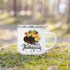 Take Me To The Pumpkin Patch Printed Enamel Mugs Coffee Cups Thanksgiving Party Juice Mug Cocoa  Handle Cup Fall  Holiday Gifts