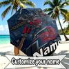 Custom Name Personalized Transformers Print Umbrella, Auto Open Close, 8‑Rib Sturdy Frame, Commute Camping Hiking Use, Birthday Gift