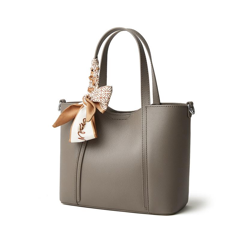 Leather Women's Bags New Fashion High-end Tote Bags Handbags Commuter Women's Bags Women's Shoulder Messenger Bags