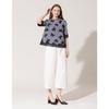Son Jung Wan Women Check Flower Lace Blouse Zbl6262170
