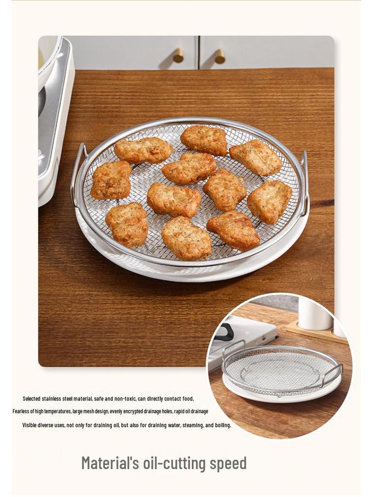 Stainless Steel Double Ear Skimmer Ladle with Handle