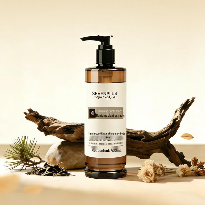SEVEN PLUS Woody Sandalwood Scented Body Lotion