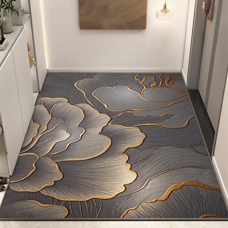 Nordic Luxury Print Carpet Soft Mat Wear-resistant Anti-slip Rug Suitable for Living Room Bedroom Easy Clean Beautiful Fashion
