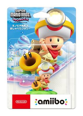 Amiibo Captain Toad & Talking Flower (Super Mario Series)