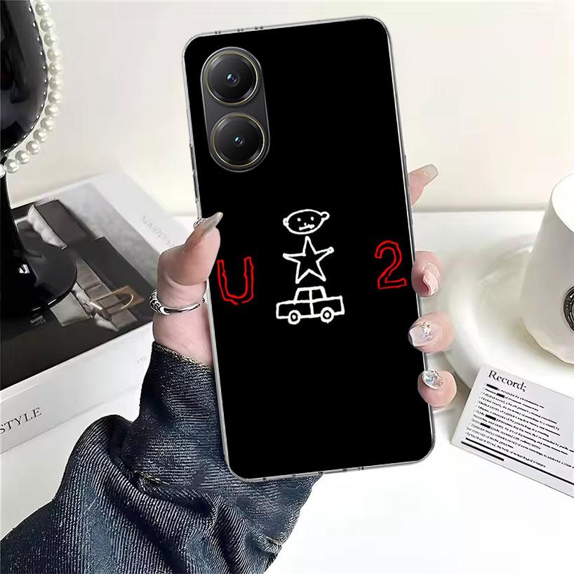 

Band U-U2 Rock Soft Phone Case For Xiaomi Redmi 15C 15 13C 13 Poco X5 X6 X7 F7 Ultra M7 12C 12 10 10C 9C 9A 9T 9 Fundas Poco X3 Xiaomi Poco F7 Ultra
