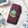 Retro Wallet with Camping Pattern 