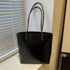 Womens Tote Bag Large Capacity Shopping Bag Girls Shoulder Bag Korean Style Handbags Fashion PU Leather Underarm Bag